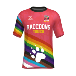 T-SHIRT TOUCH GILBERT RACCOONS RUGBY ROMA 